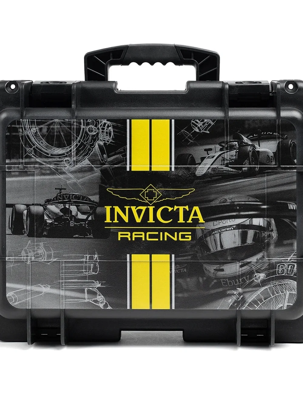 Invicta 8-Slot Dive Impact Watch Case (Racing Team Edition, SKC Black)